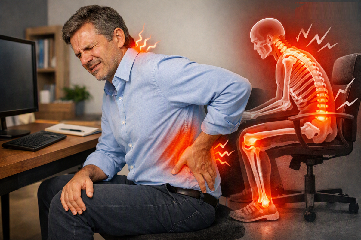 Why Does My Body Feel Stiff After Sitting All Day?