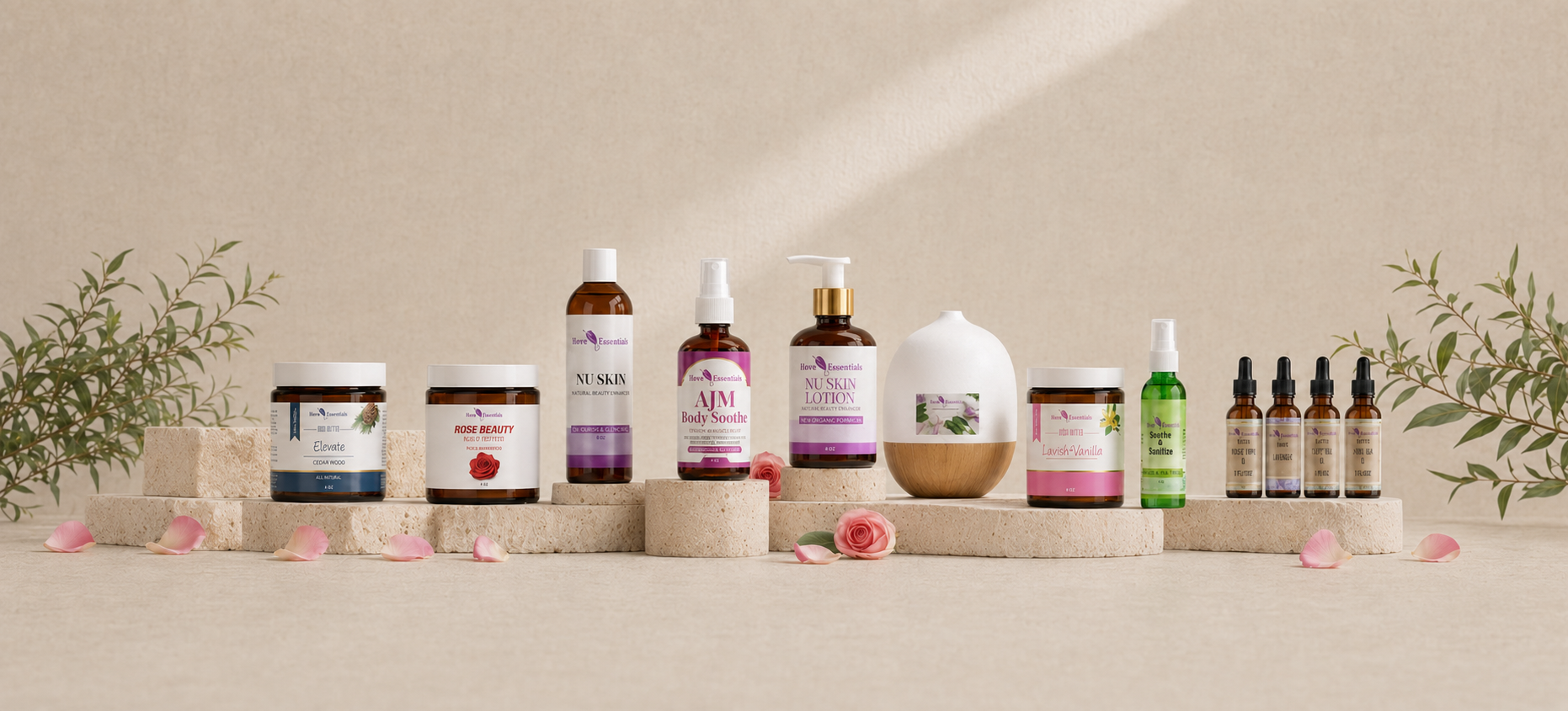 Howe Essentials premium botanical wellness product line