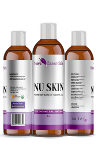 NU SKIN botanical body oil for dry and eczema-prone skin