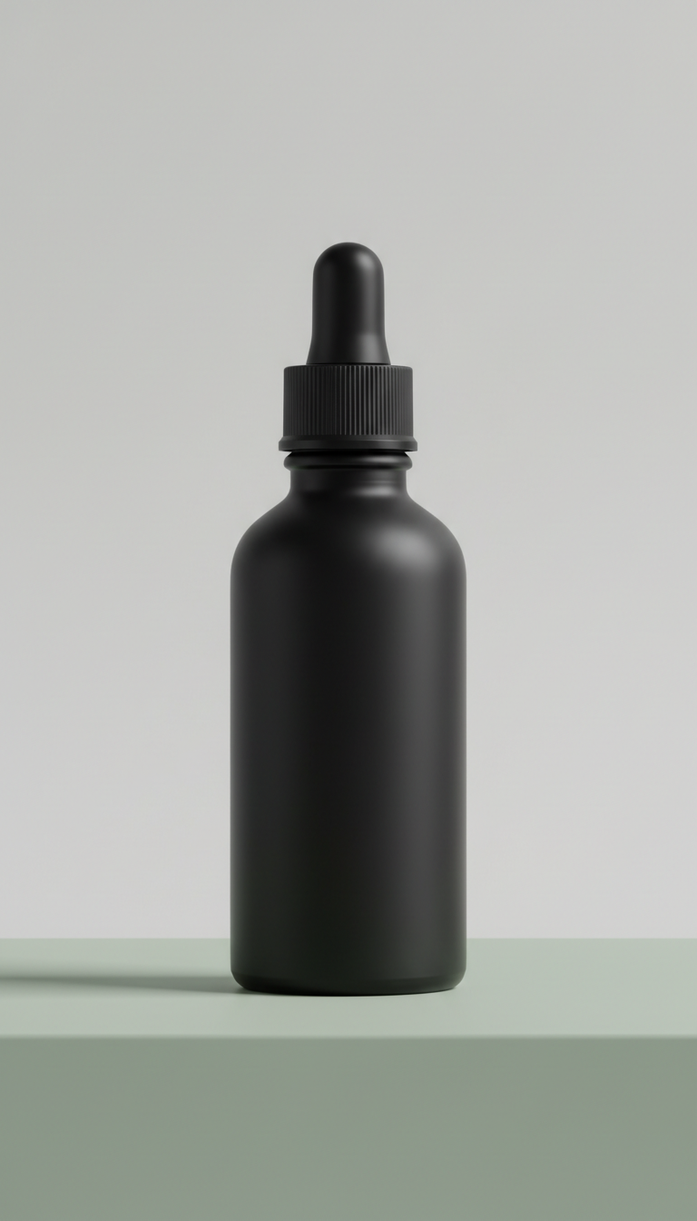 Pain Relief Essential Oil Blend Matte Glass